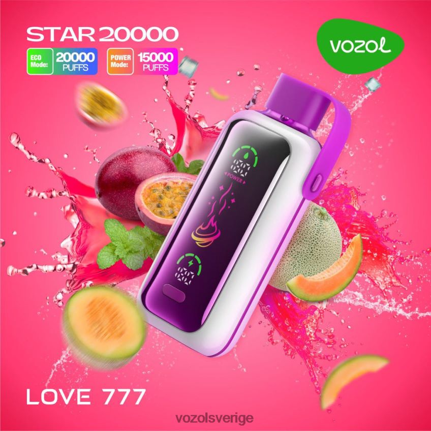 VOZOL STAR 20 000 älskar 777 DLXTZ612 - VOZOL Stockholm