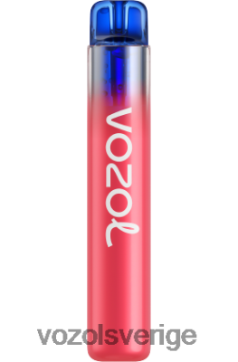 VOZOL NEON 800 strawberry tranberry bubbelgum DX642280 - VOZOL Vape