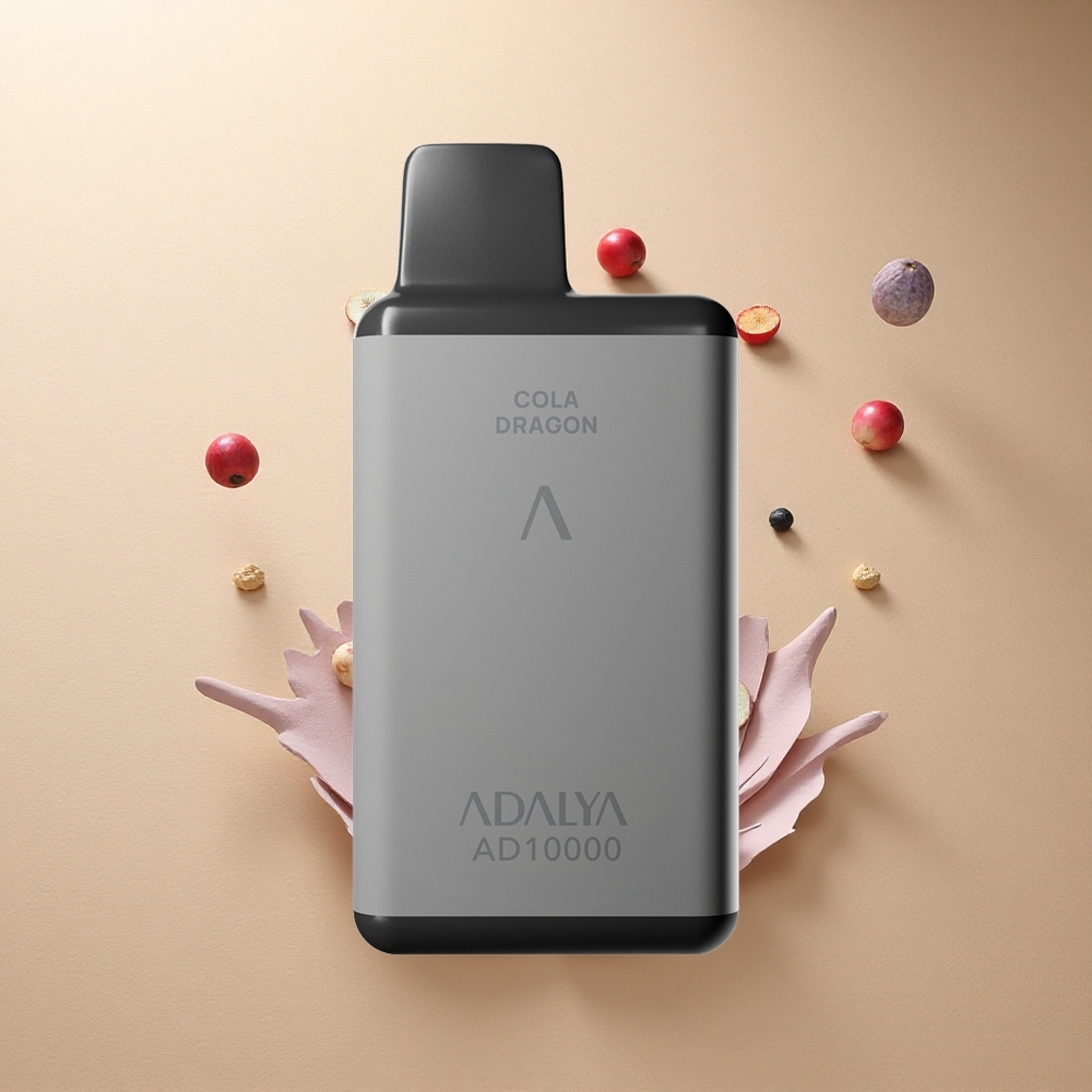 Adalya AD 10000 Kaktus Språng Space Gray 650 mAh