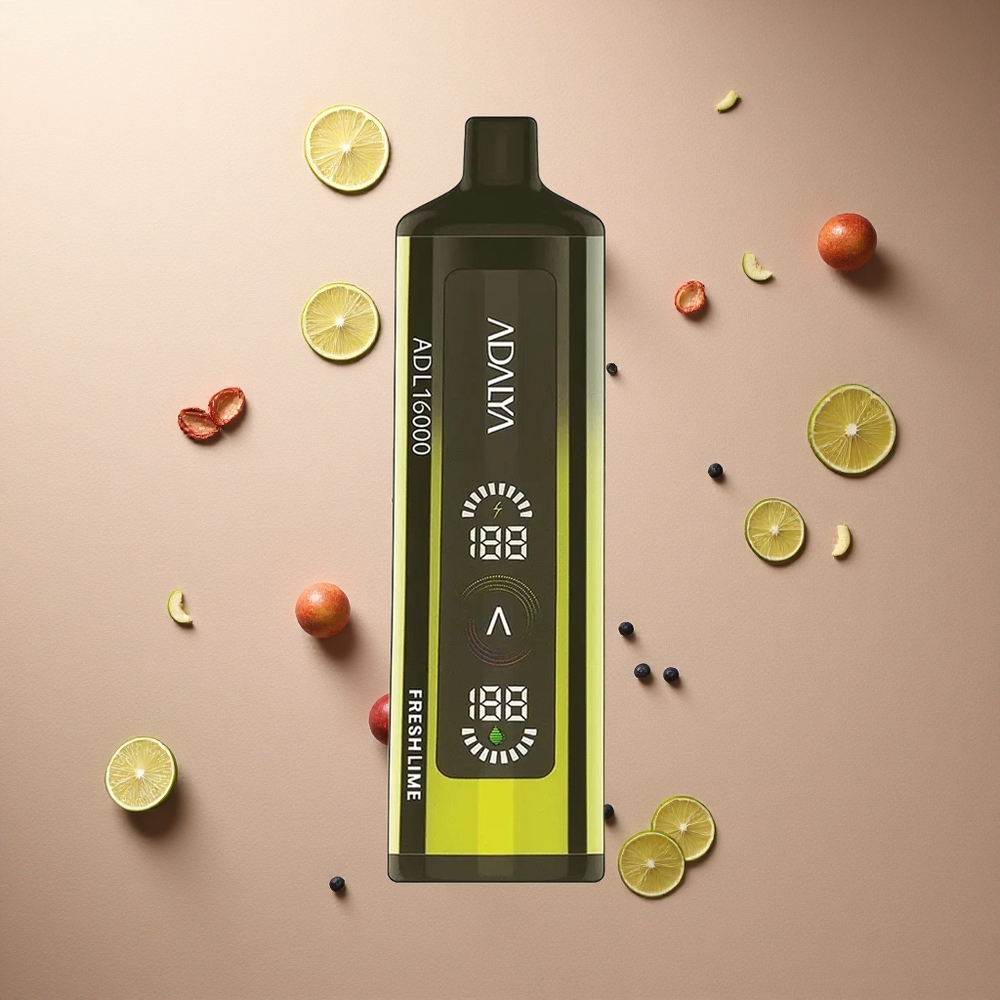 Adalya ADL 16000 PRO Färsk Lime Smart Mesh Coil 25ml