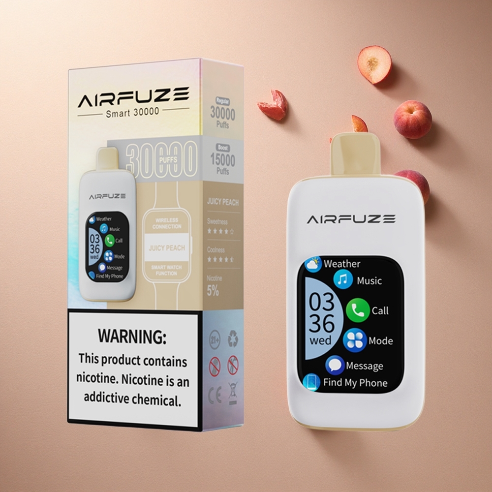 AirFuze Smart 30000 Saftig Persika 900mAh 5% Nikotin