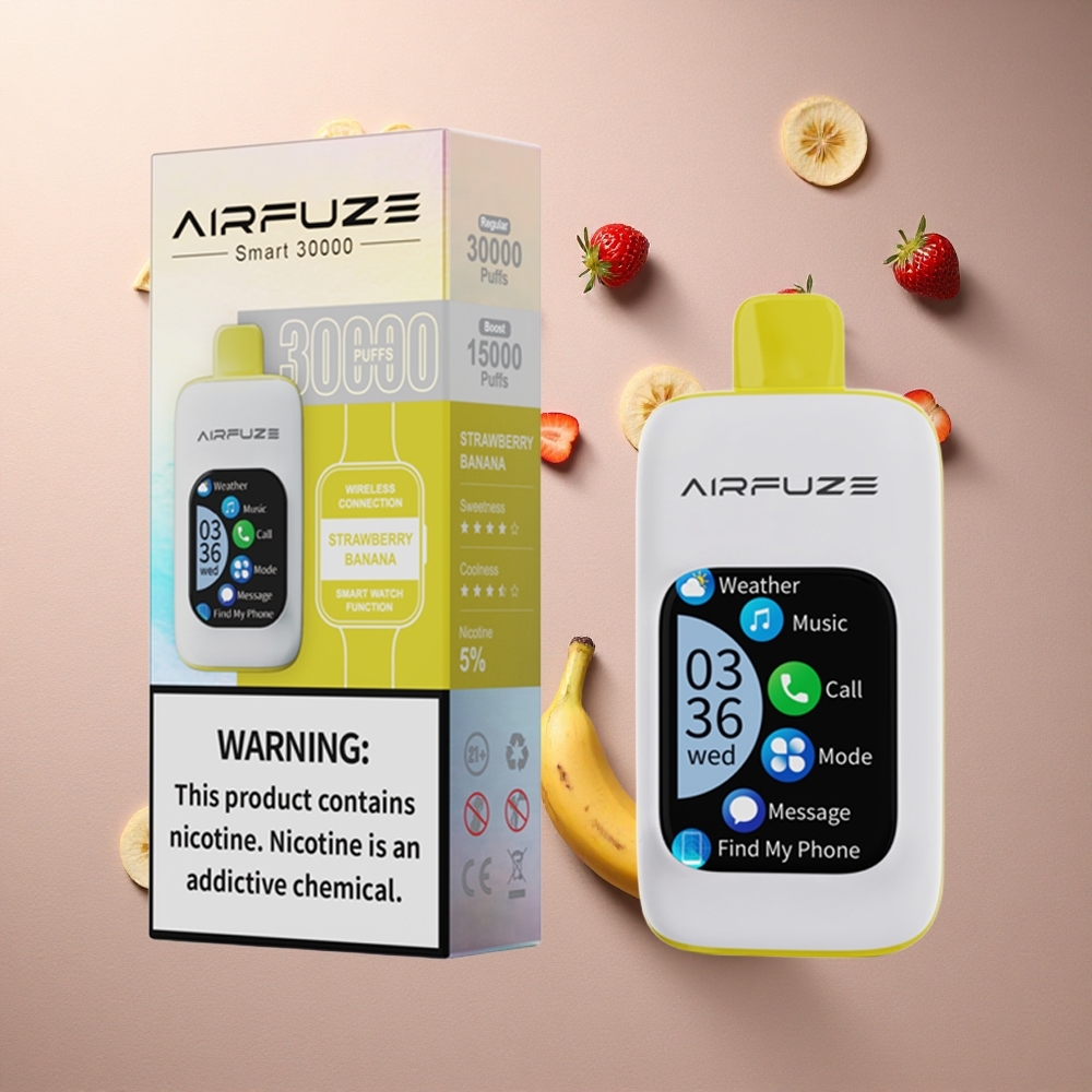 AirFuze Smart 30000 Smultron Banan 5% Nikotin 900mAh