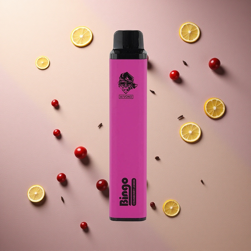 Aivono Aim Bingo 4000 Tranbär Citron 1000mAh 10mL 5% nikotin