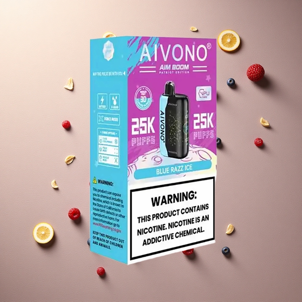 Aivono Aim Boom 25000 Blå Hallon Is 650mAh