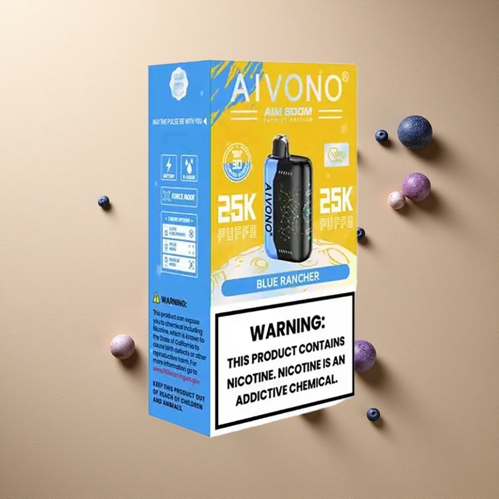 Aivono Aim Boom 25000 Blå Rancher 650mAh 28ml Nikotinfri