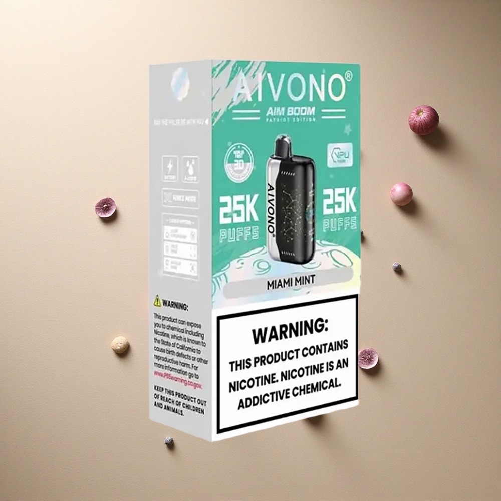 Aivono Aim Boom 25000 Miami Mynta 28ml E-Liquid 650mAh