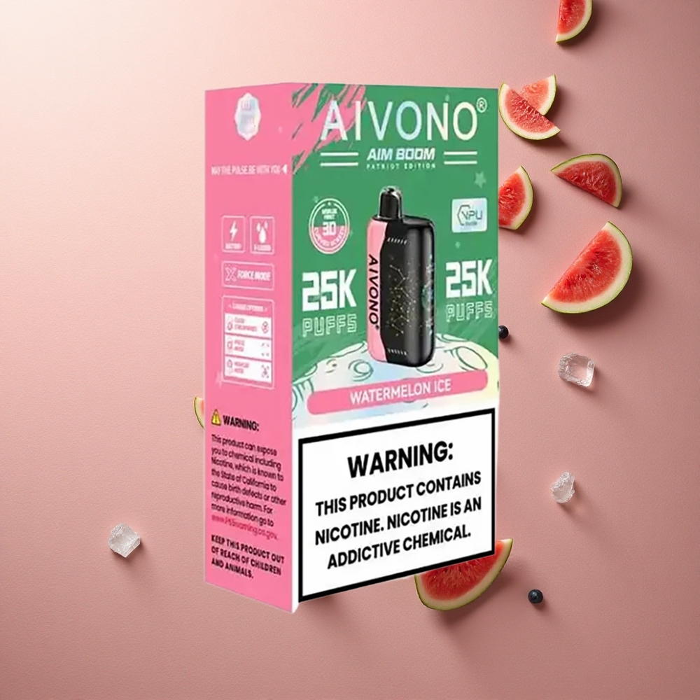 Aivono Aim Boom 25000 Vattenmelon Is 650mAh 0% nikotin