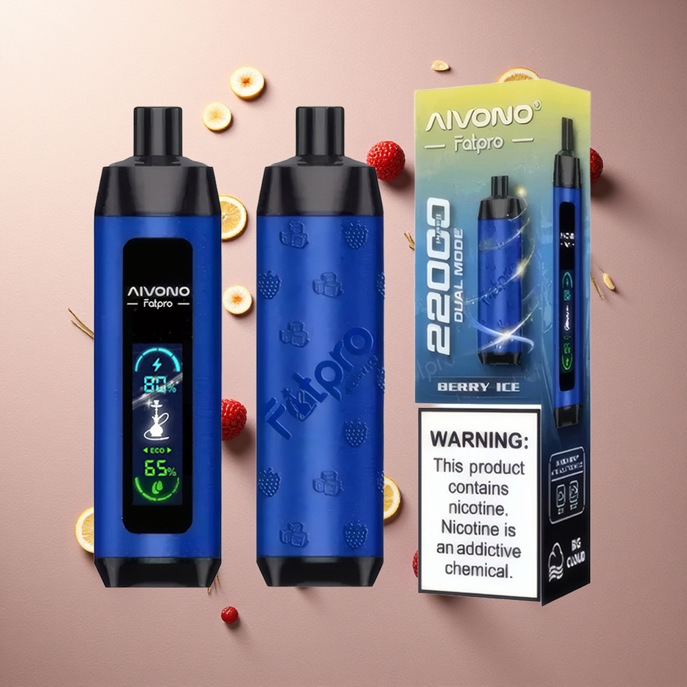 Aivono Aim Fatpro 22000 Bär Is 600mAh 5% Nikotin