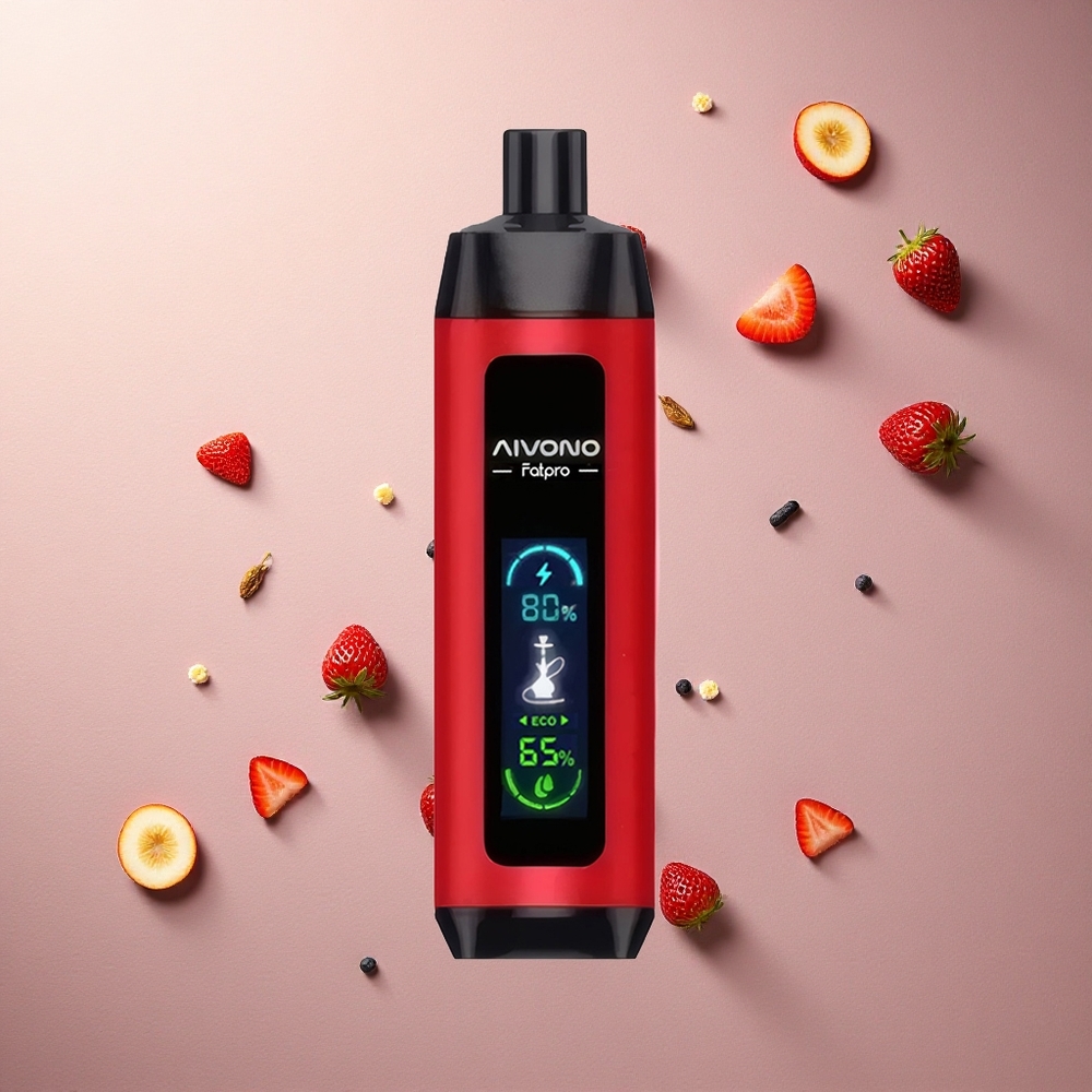 Aivono Aim Fatpro 22000 Jordgubb Punch 600mAh 5% Nikotin
