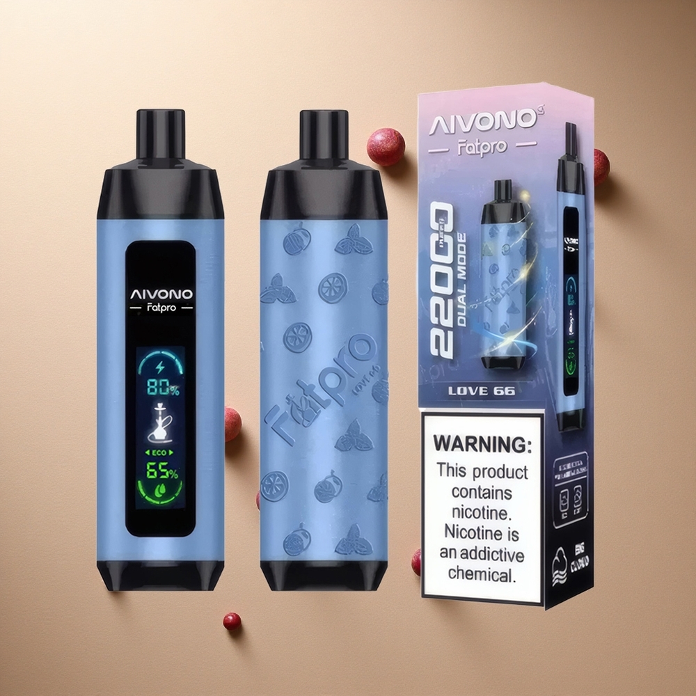 Aivono Aim Fatpro 22000 Kärlek 66 5% Nikotin 600mAh