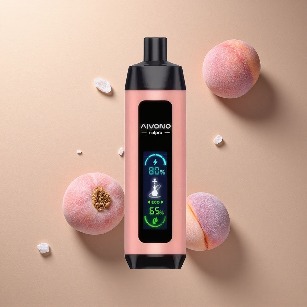 Aivono Aim Fatpro 22000 Persika Is 5% Nikotin 600mAh