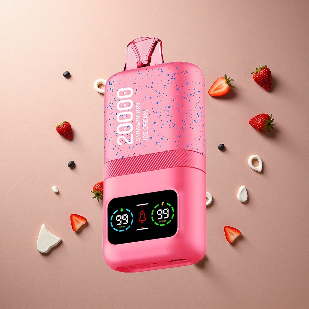 Aivono Aim Magic 20000 Jordgubb Glass med Dual Mesh Coils och 600mAh