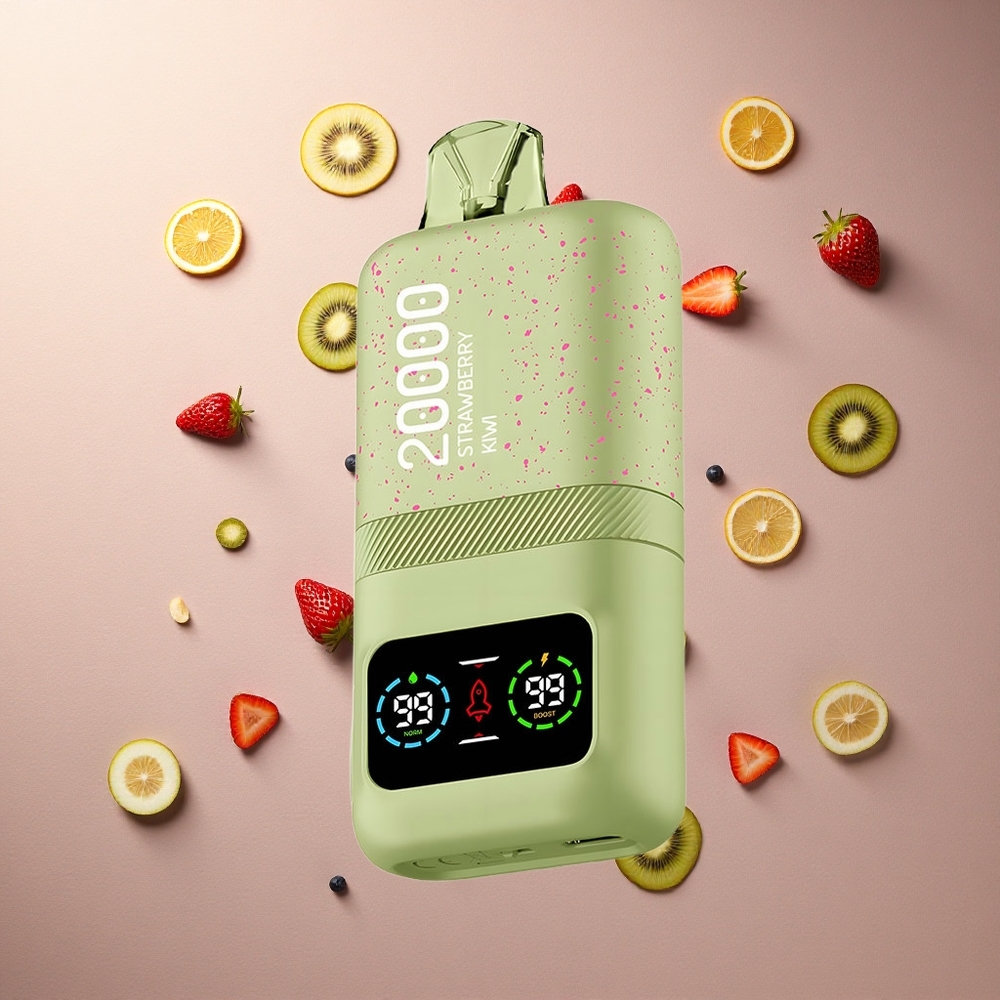 Aivono Aim Magic 20000 Jordgubbe Kiwi Dual Mesh LCD 600mAh