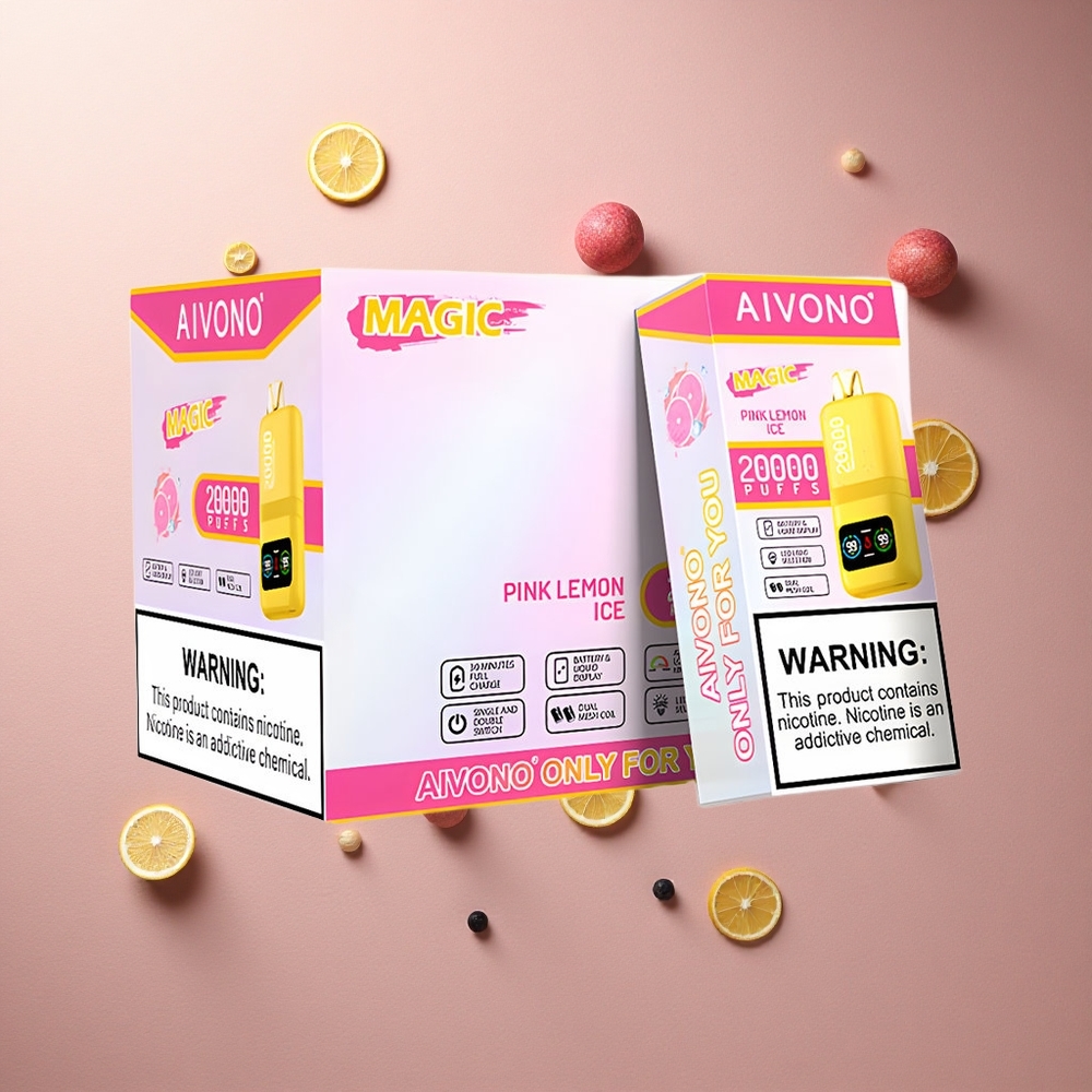 Aivono Aim Magic 20000 Rosa Citronis med Dual Mesh och 600mAh