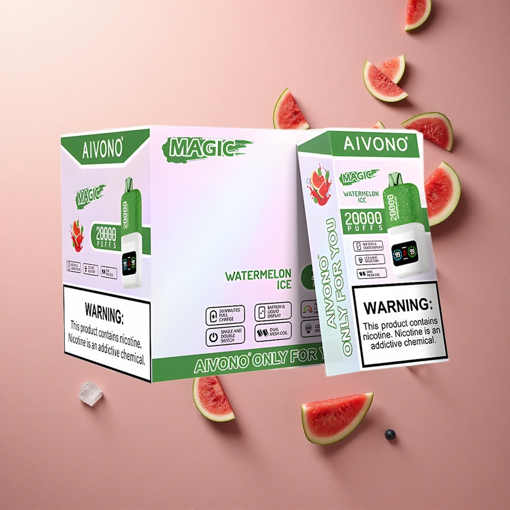 Aivono Aim Magic 20000 Vattenmelon Is med Dual Mesh och 600mAh