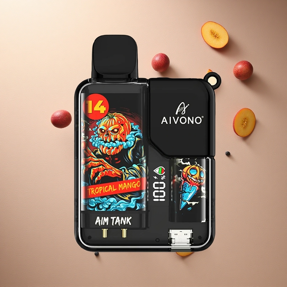 Aivono Aim Tank 9500 Tropisk Mango 650mAh 5% Nikotin